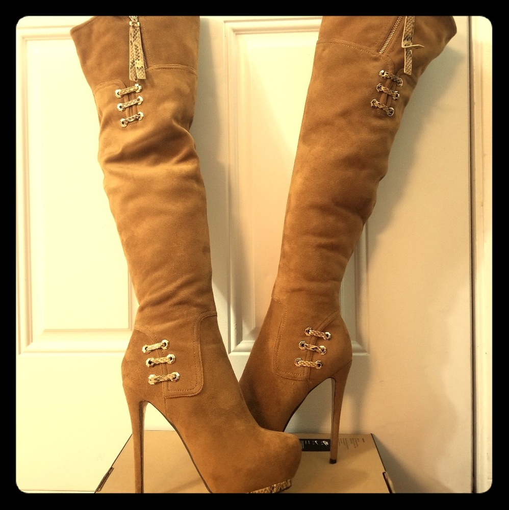 Thigh high boots